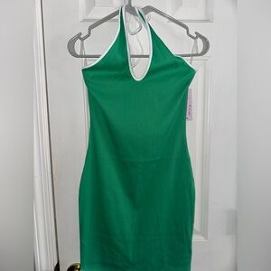 Halter Dress Jade Green - wild fable Size Medium NWT convertible straps, summer